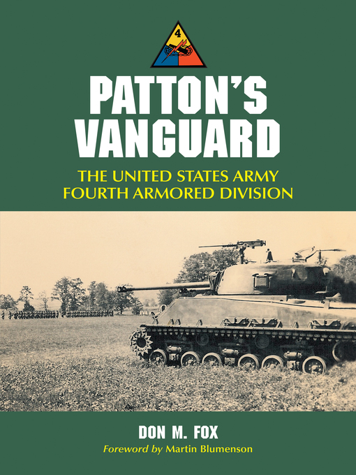 Title details for Patton's Vanguard by Don M. Fox - Available